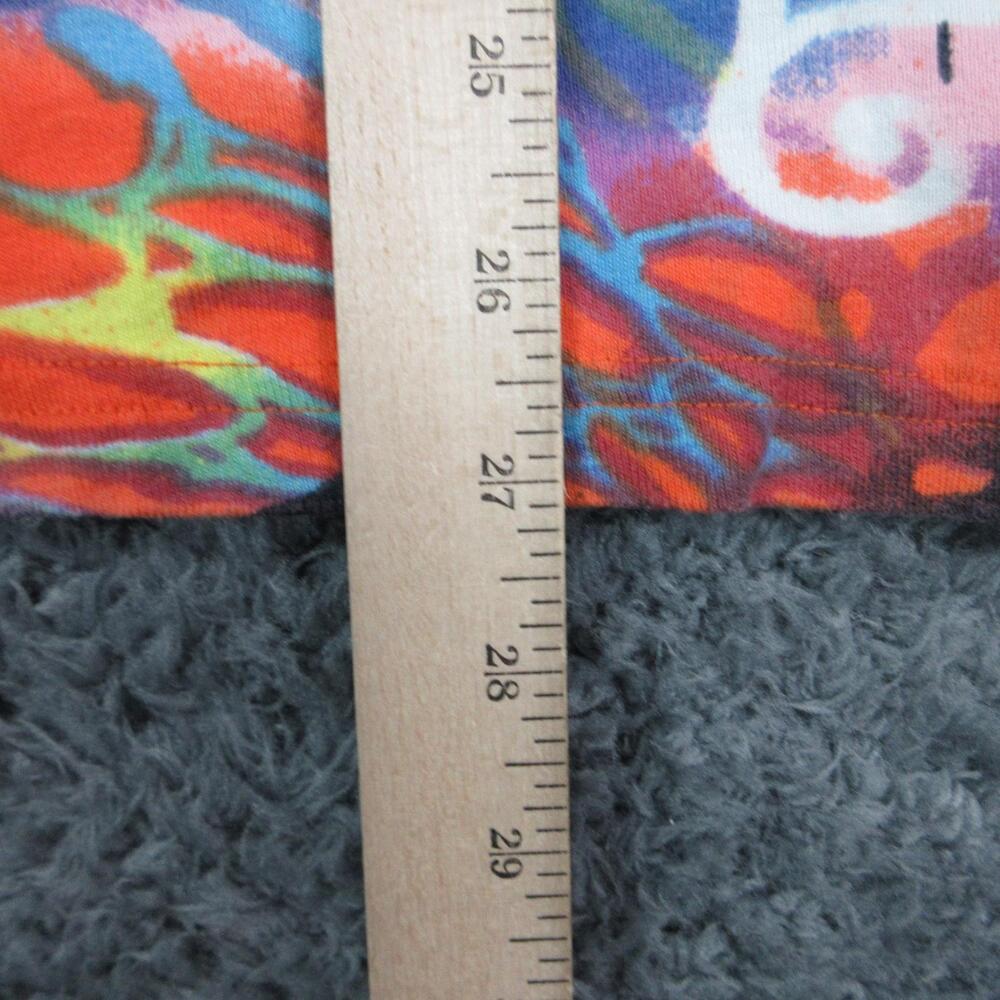 Parsley & Sage Shirt Womens S Orange Floral Tunic 3/4 Sleeve Pockets Cotton - Picture 4 of 13